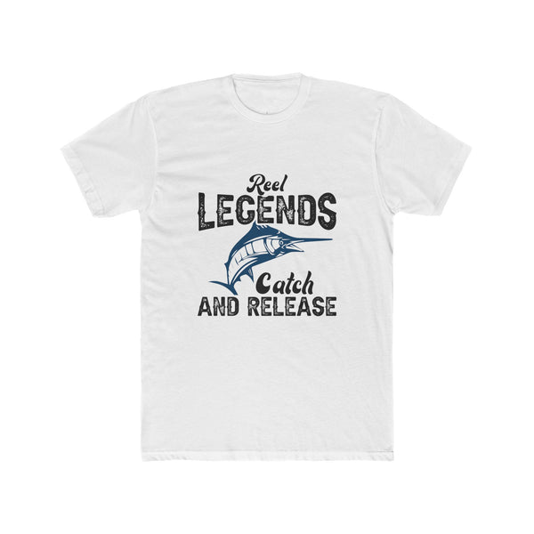 Reel Legends Catch and Release TShirt Funny Fishing Tee Graphic Tee