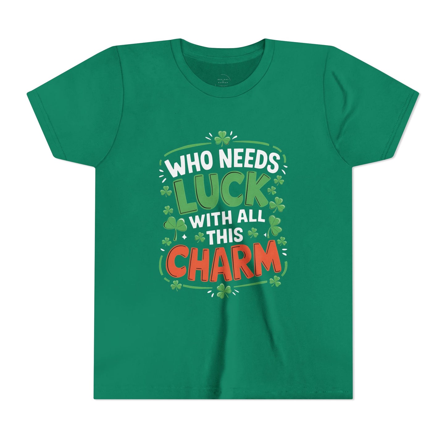 Youth Luck Charm Tee - Perfect for St. Patrick's Day Celebrations