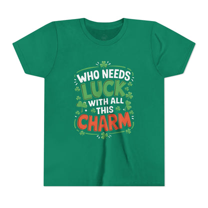 Youth Luck Charm Tee - Perfect for St. Patrick's Day Celebrations