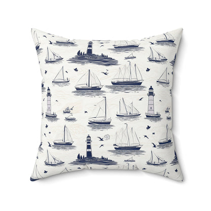 Nautical Throw Pillow