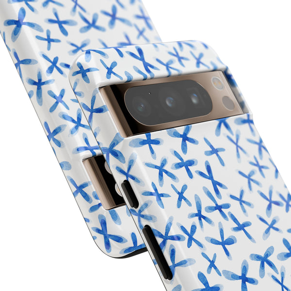 Pastel Blue Floral - Phone Case - iPhone, Samsung, Pixel