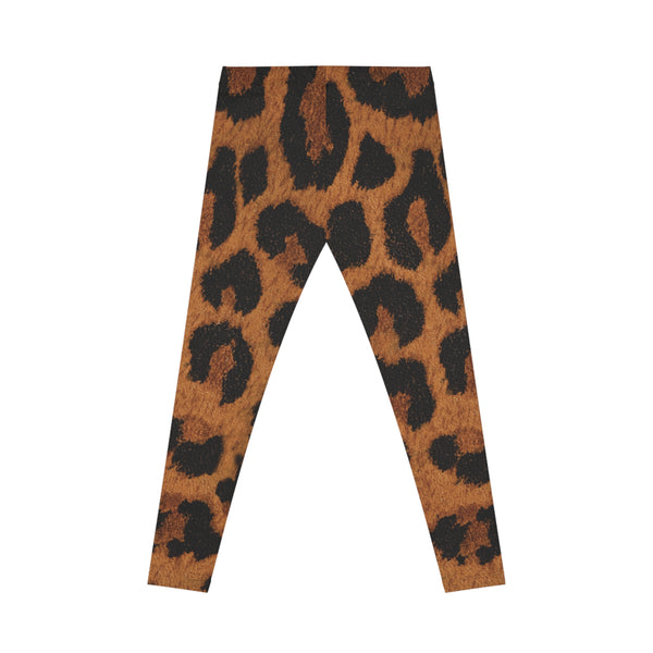 Wild & Free Leopard Print Leggings – Silky Smooth Casual Wear