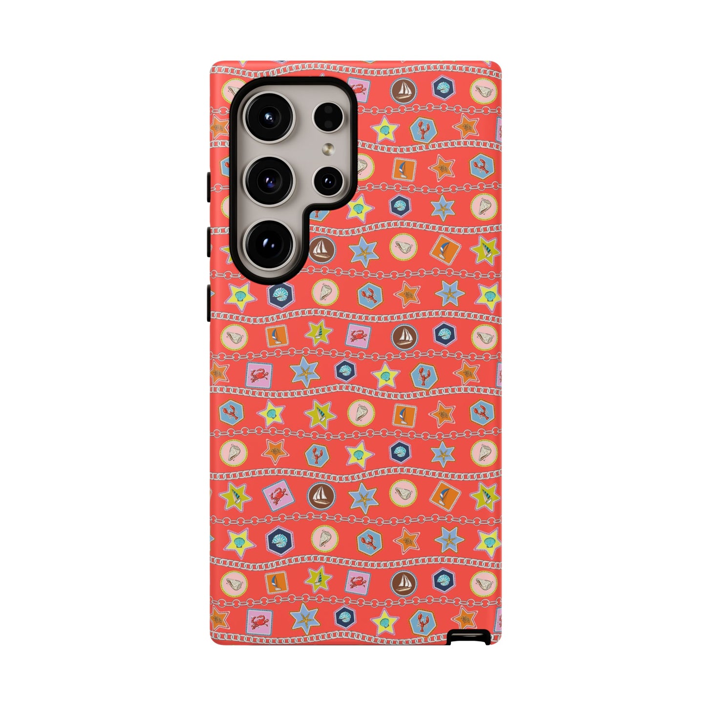 Colorful Summer Icon Patterned Phone Case - iPhone, Pixel, and Samsung Galaxy