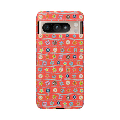 Colorful Summer Icon Patterned Phone Case - iPhone, Pixel, and Samsung Galaxy