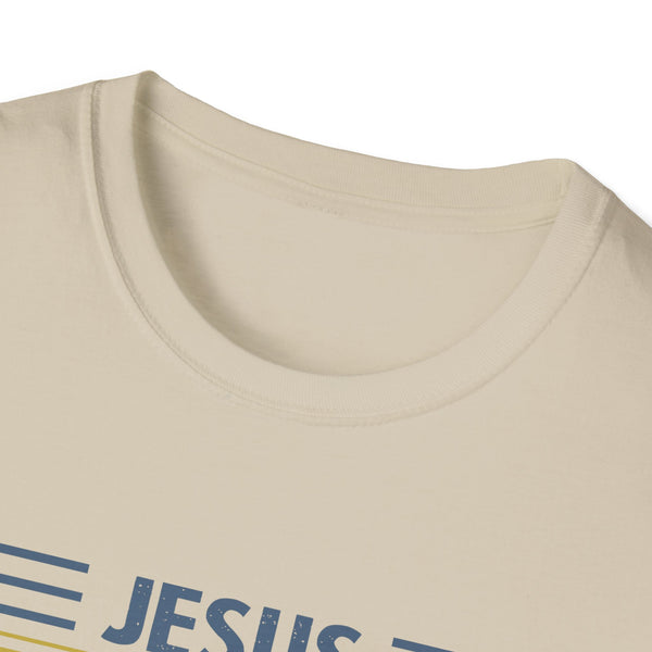 Jesus Saves Unisex Softstyle T-Shirt Funny TShirt Christian TShirt