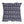 Navy Blue and White Seahorses and Shells Outdoor Pillow