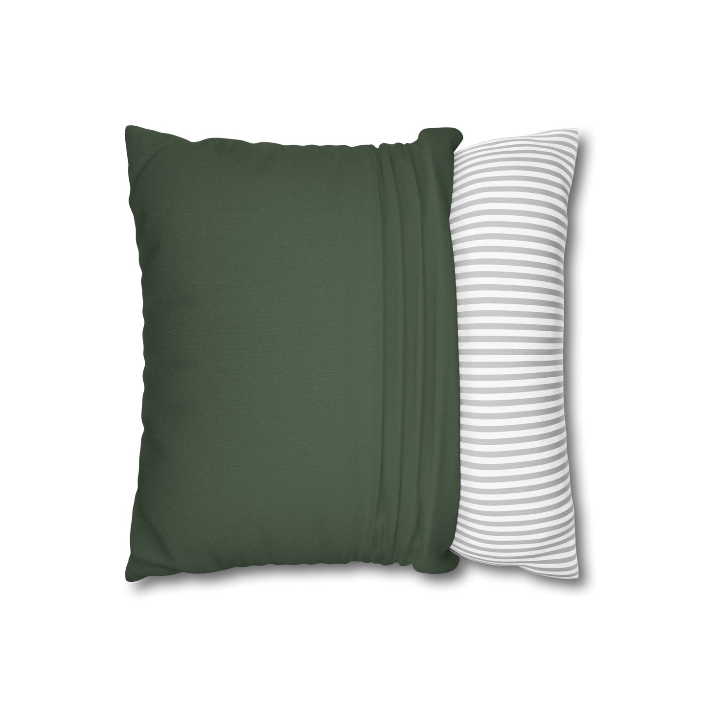 Green Santa Claus Pillow Cover