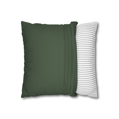 Green Santa Claus Pillow Cover