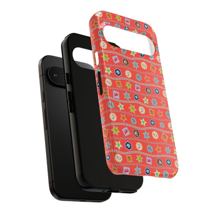Colorful Summer Icon Patterned Phone Case - iPhone, Pixel, and Samsung Galaxy