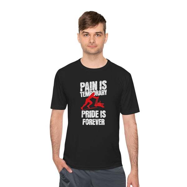 HYROX Inspired Women’s Performance Tee - Pain Is Temporary Pride Is Forever