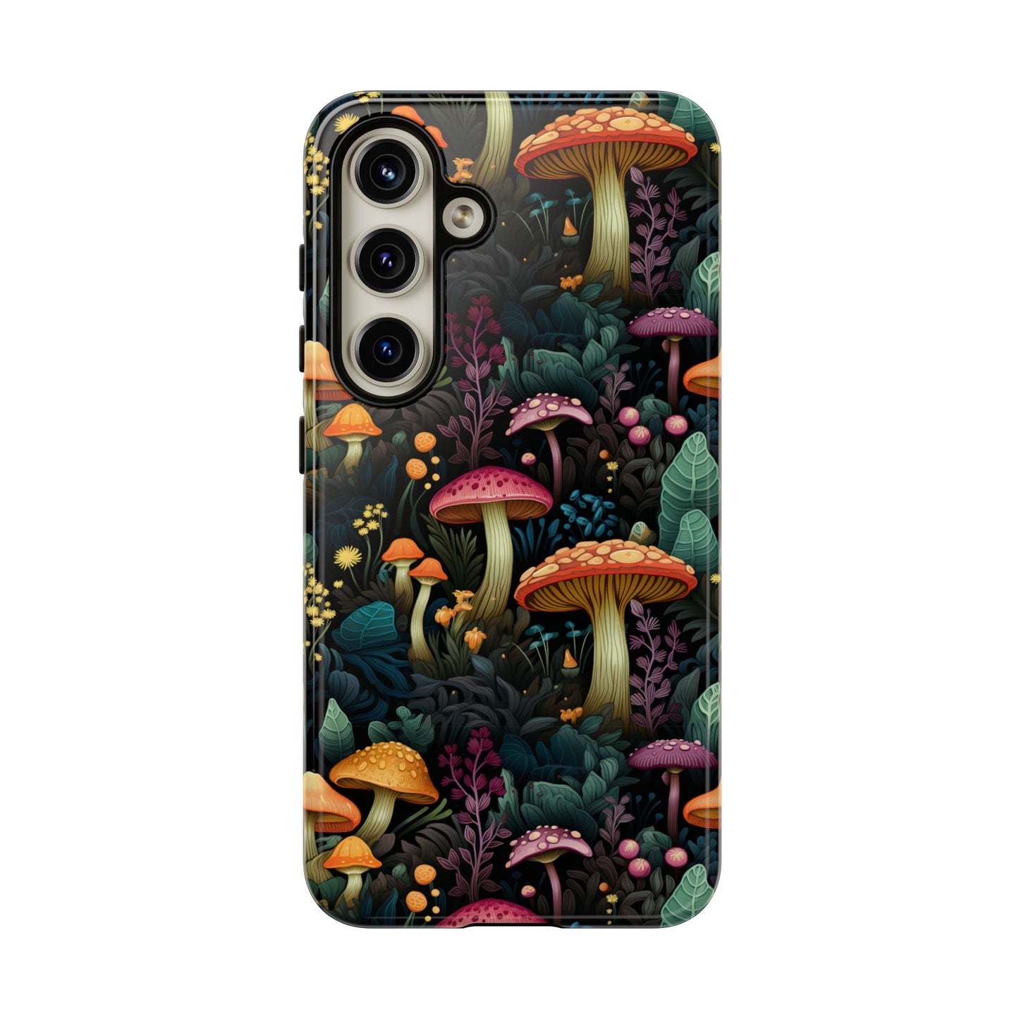 Mushroom Forest Colorful Fungi Phone Case