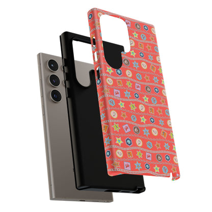 Colorful Summer Icon Patterned Phone Case - iPhone, Pixel, and Samsung Galaxy