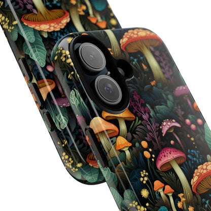 Mushroom Forest Colorful Fungi Phone Case