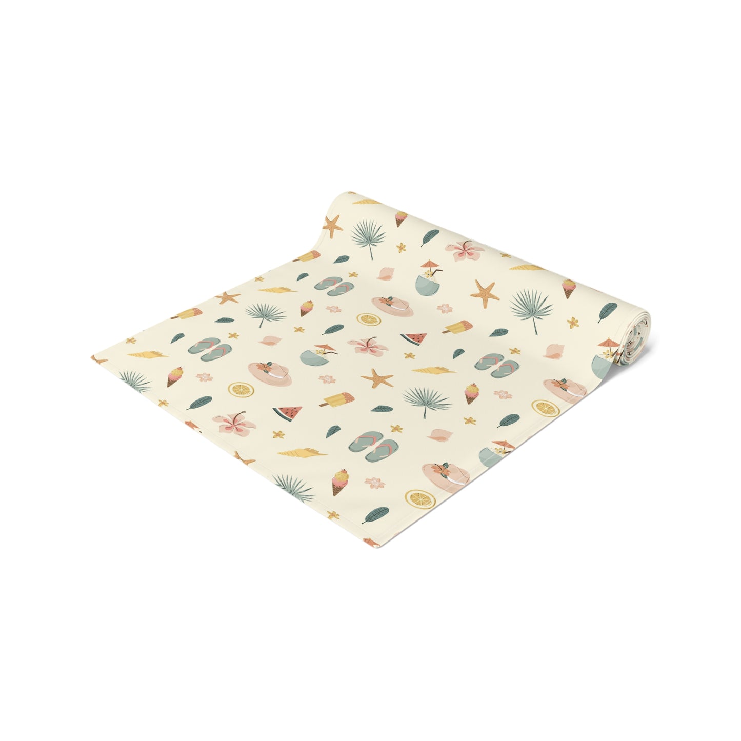 Flip Flop & Seashell Table Runner