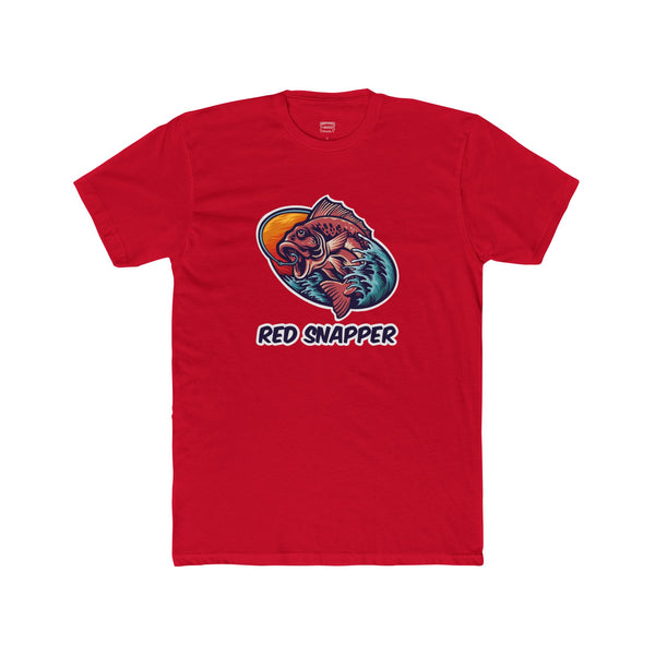 Red Snapper Fishing TShirt Graphic Tee