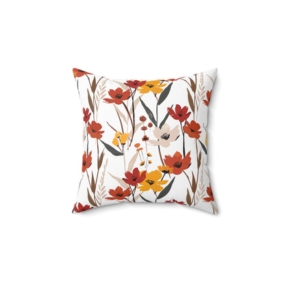 Orange and Red - Indoor Throw Pillow