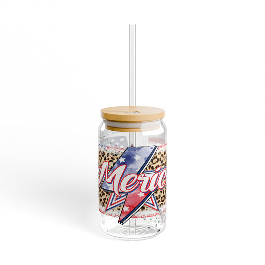 Merica 16oz Glass Can