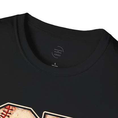 67 Baseball Drip T-Shirt - Vintage Distressed Sports Jersey Style - Grunge Streetwear Graphic Tee for Men & Women