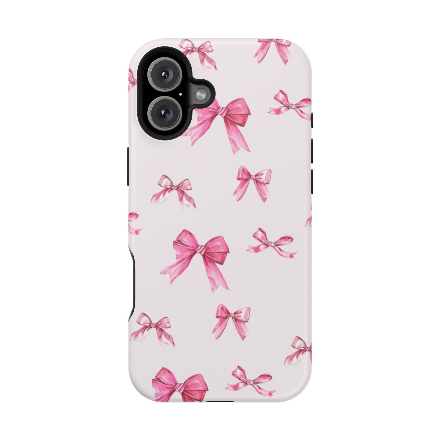 Coquette Pink Bow MagSafe iPhone Case