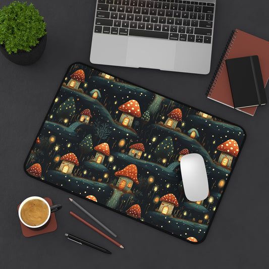 Cottagecore Village Large Desk Mat