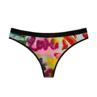 Graffiti Thong