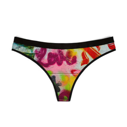 Graffiti Thong