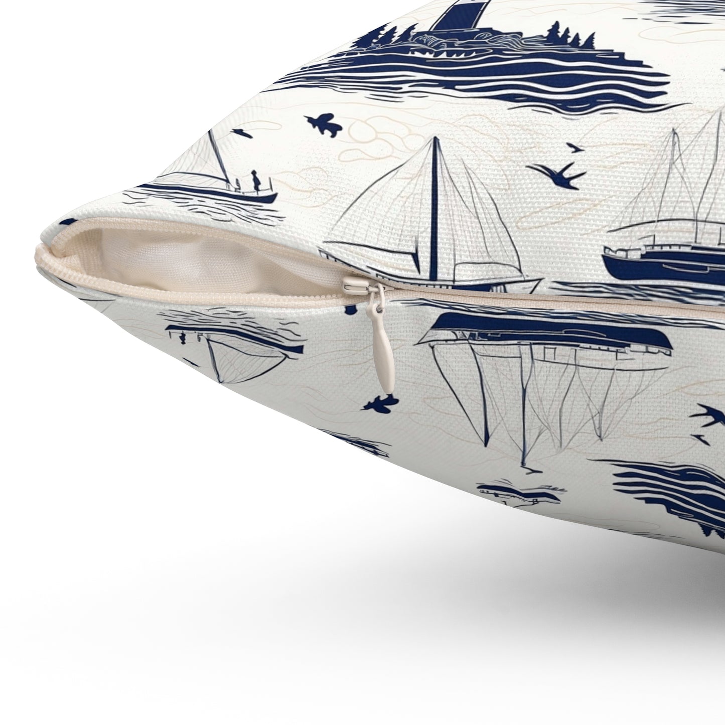 Nautical Throw Pillow