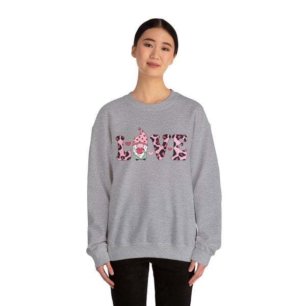 Love Womens Heavy Blend Crewneck Valentines Day Sweatshirt