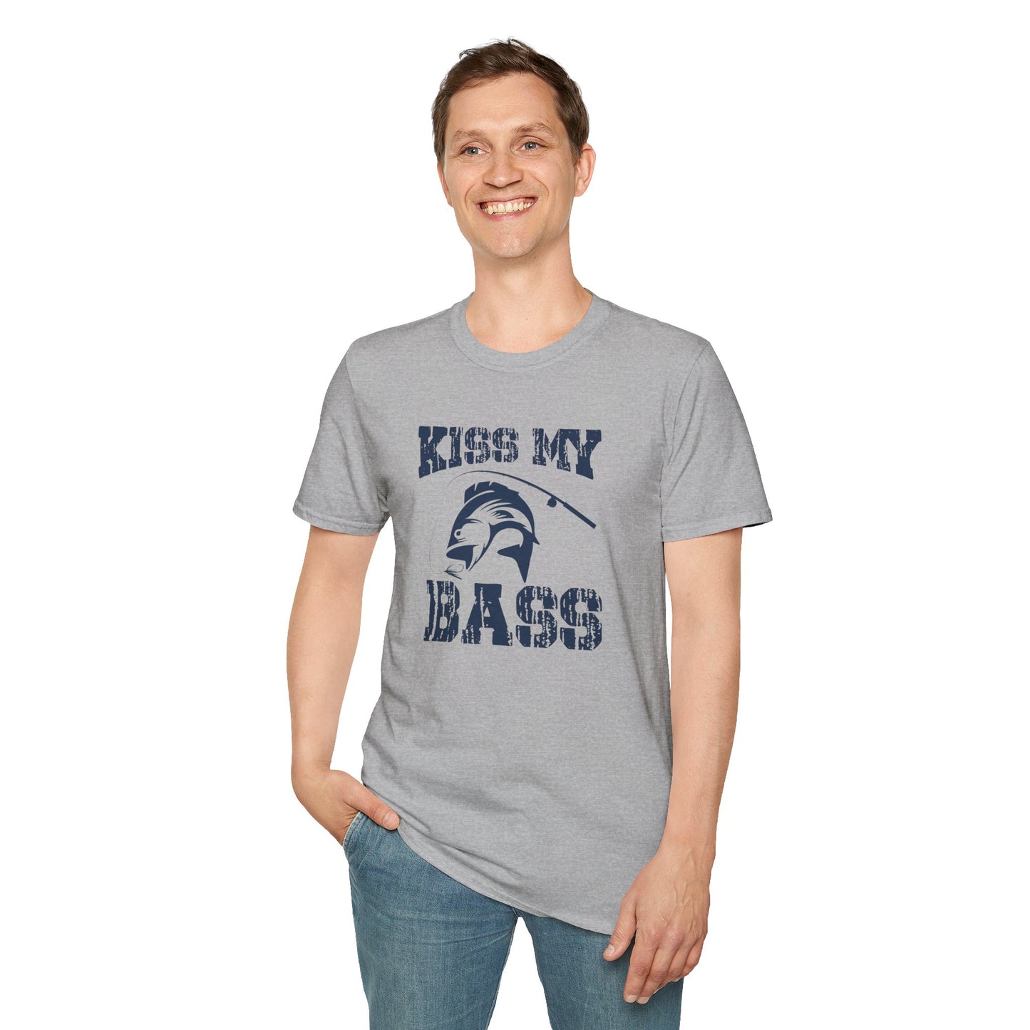 Kiss My Bass - Unisex Softstyle Tee
