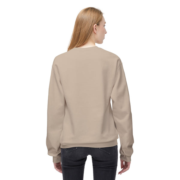 Christmas Candy Cane Midweight Crewneck Sweatshirt