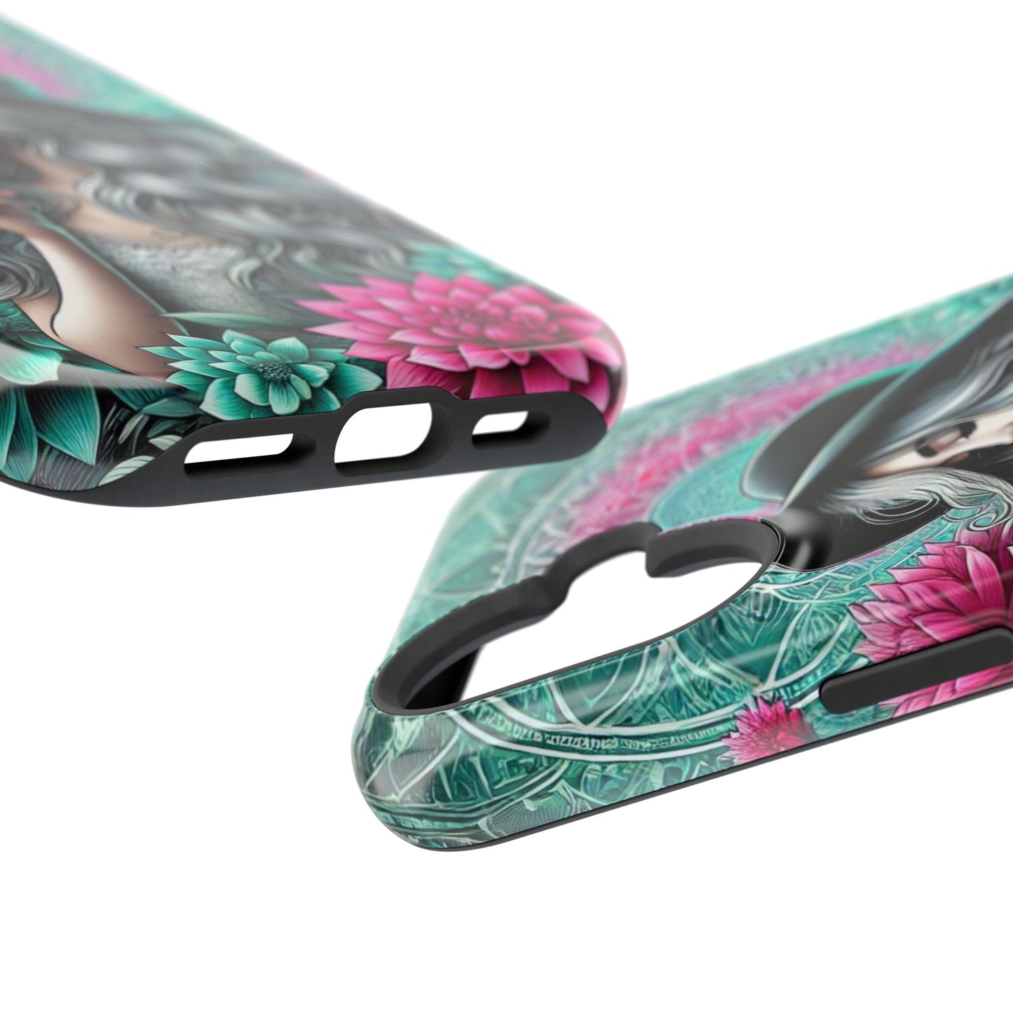 Boho Chic Floral MagSafe iPhone Case