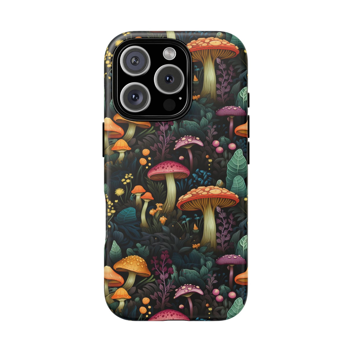 Mushroom Forest Colorful Fungi Phone Case