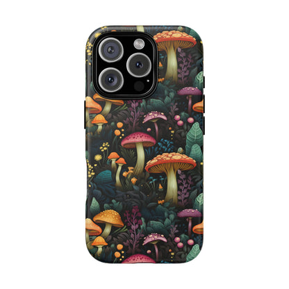 Mushroom Forest Colorful Fungi Phone Case