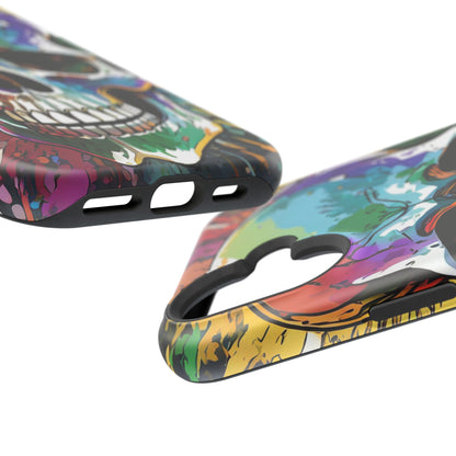 Graffiti Skull - MagSafe iPhone Tough Case