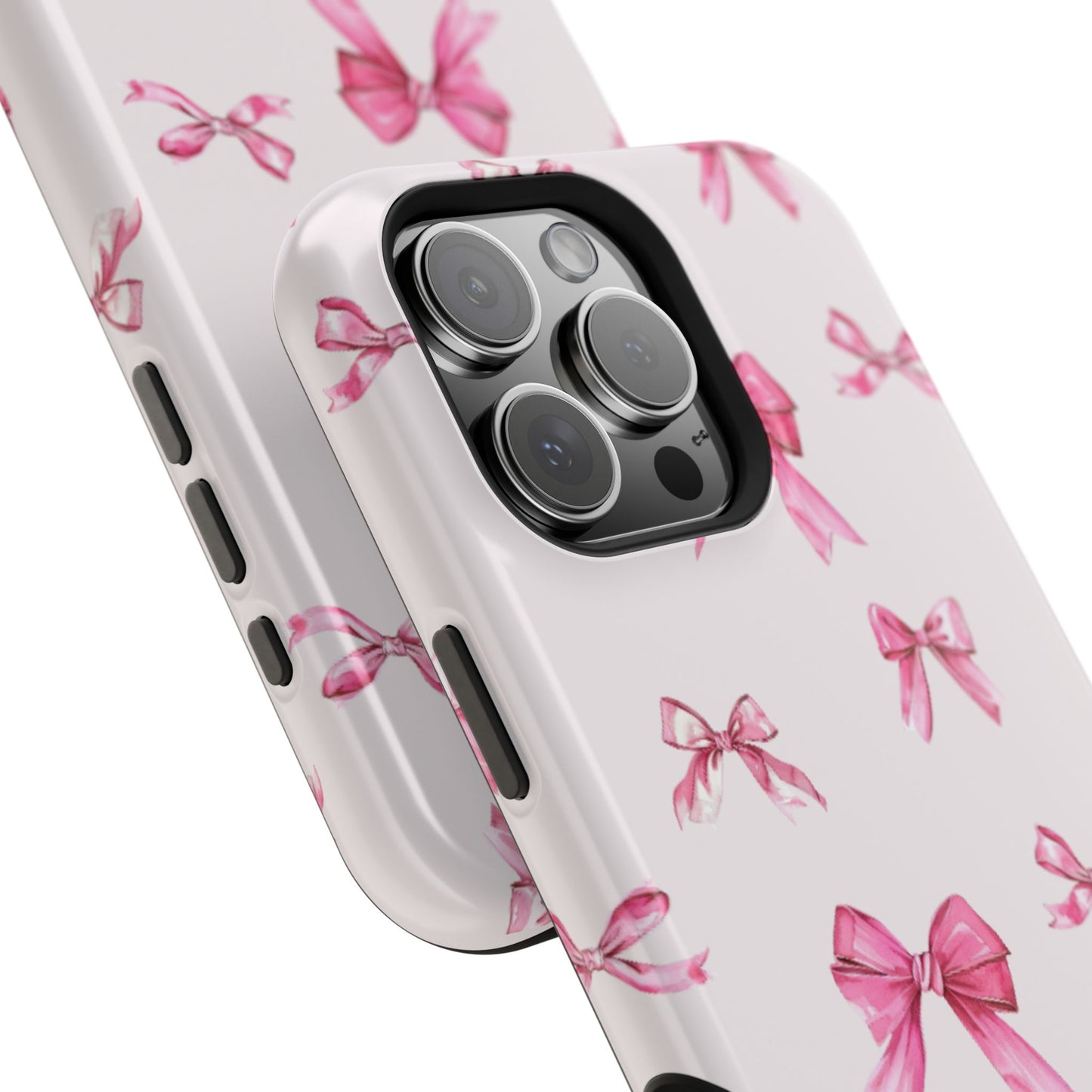 Coquette Pink Bow MagSafe iPhone Case
