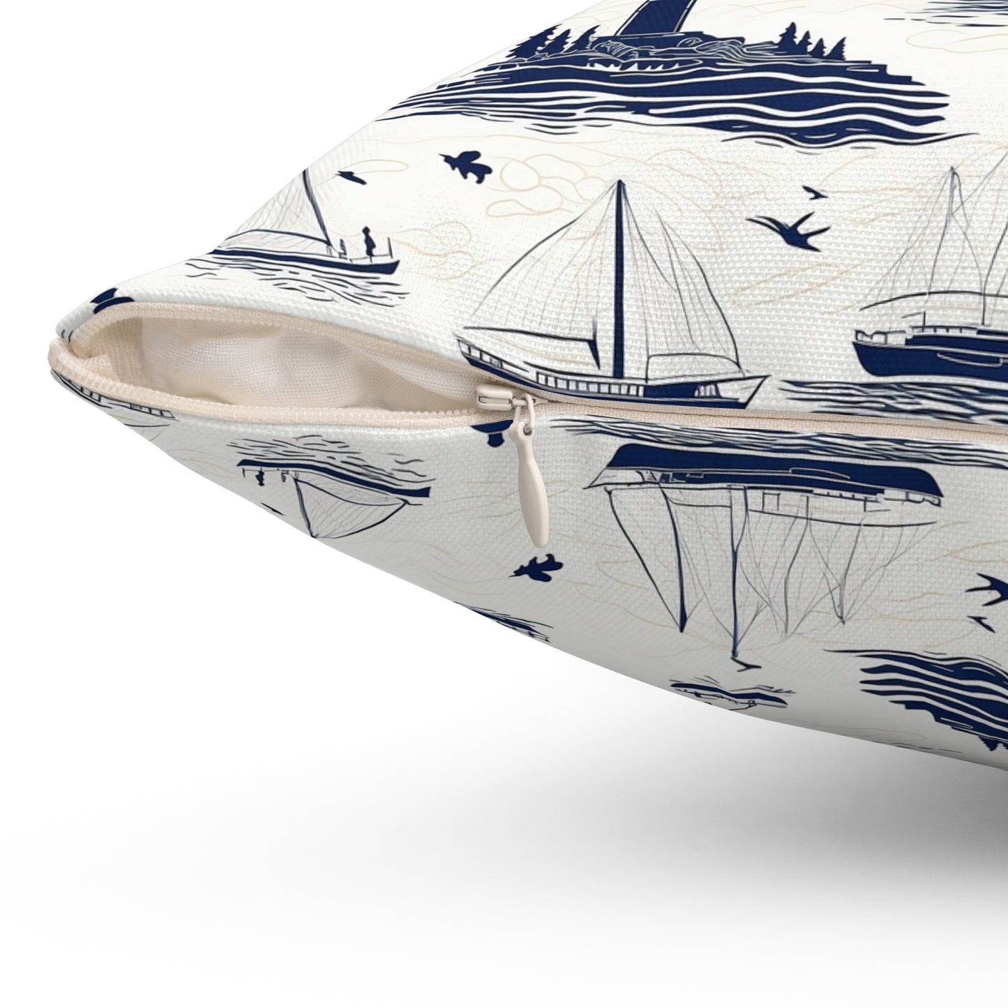 Nautical Throw Pillow
