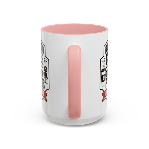 Running on Coffee and True Crime Podcasts Night Shift Edition Mug