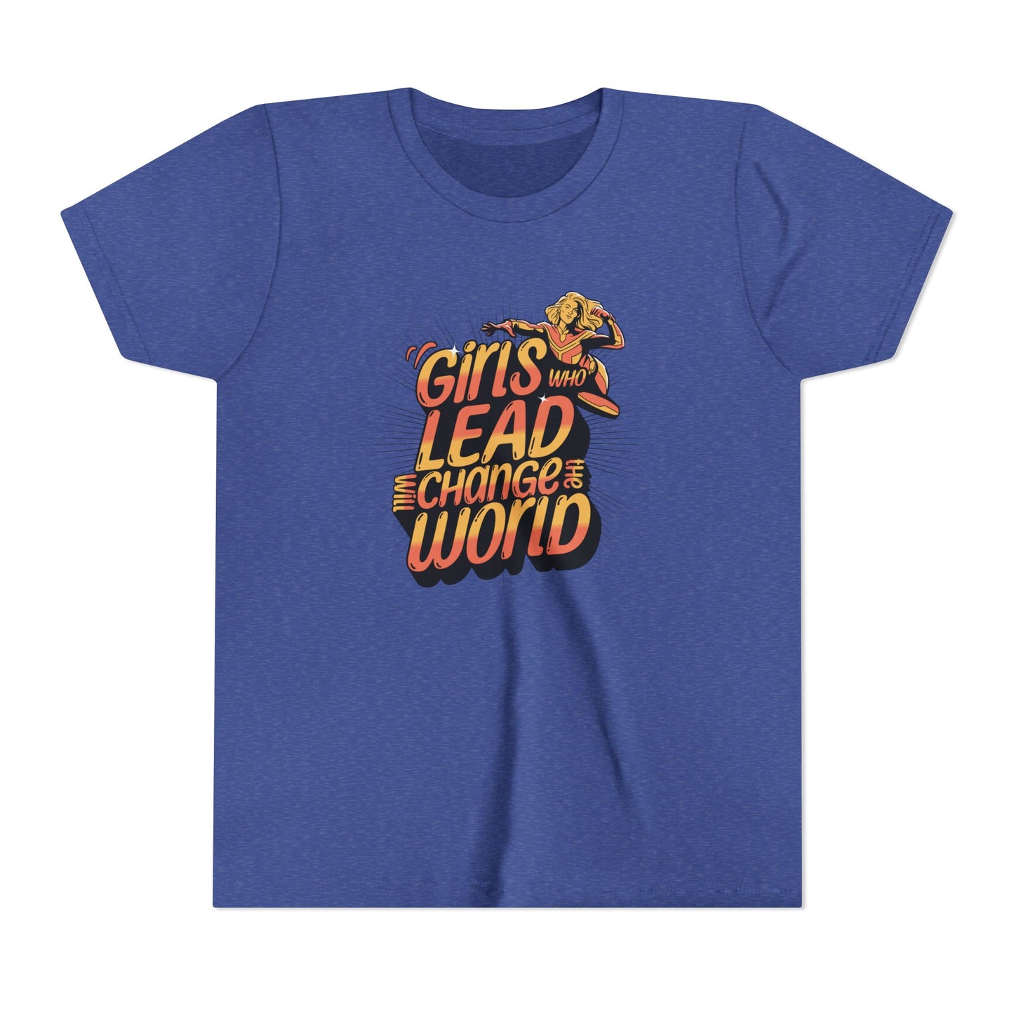 Girls Who Lead Will Change the World - Youth Tee