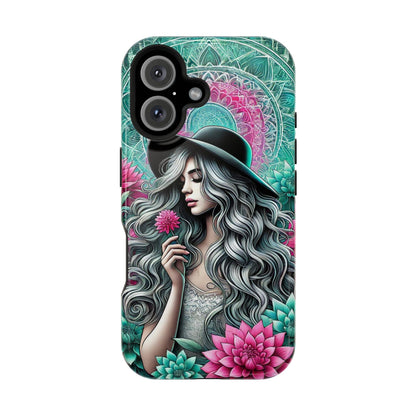 Boho Chic Floral MagSafe iPhone Case