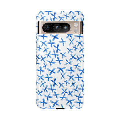 Pastel Blue Floral - Phone Case - iPhone, Samsung, Pixel