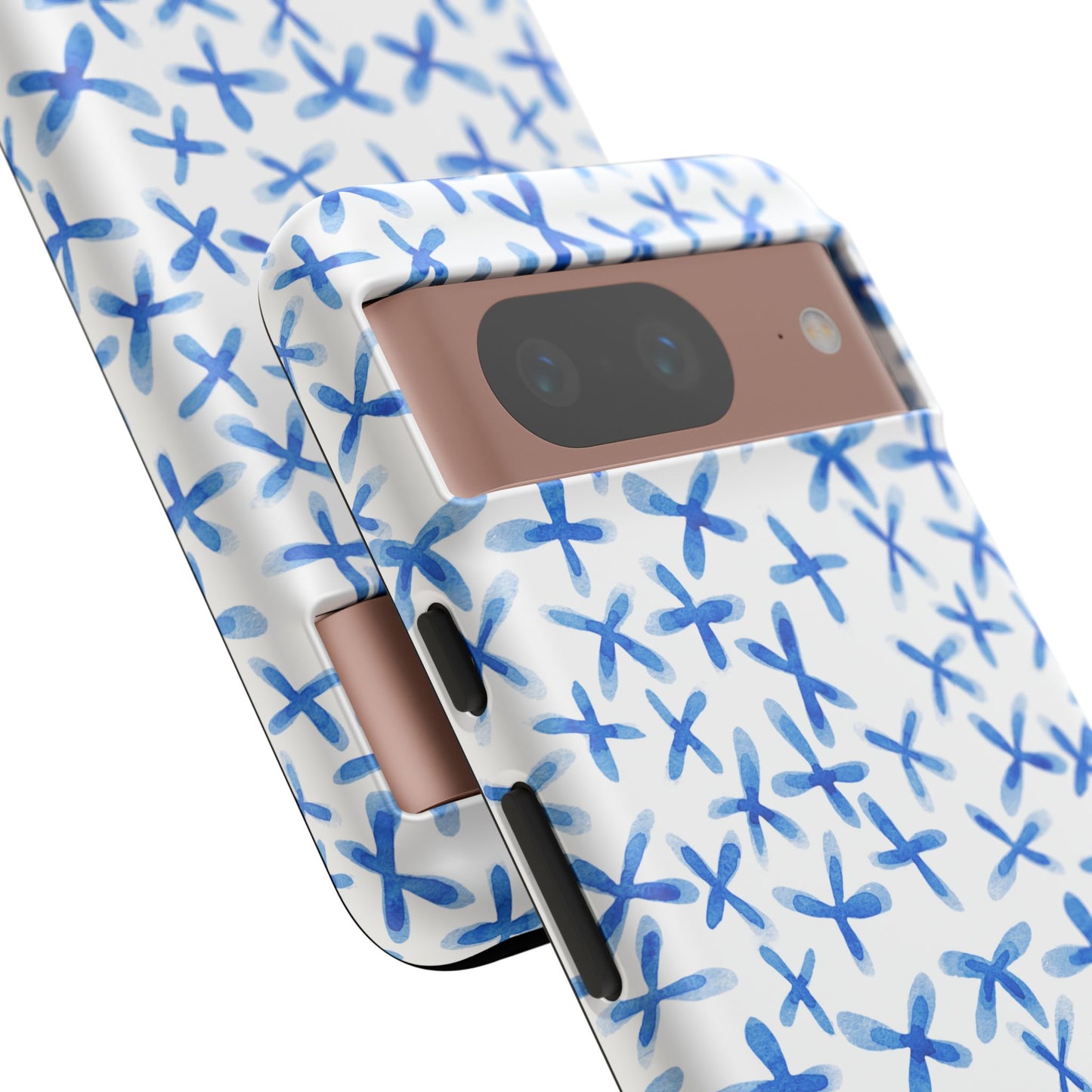 Pastel Blue Floral - Phone Case - iPhone, Samsung, Pixel