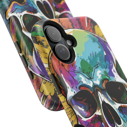 Graffiti Skull - MagSafe iPhone Tough Case