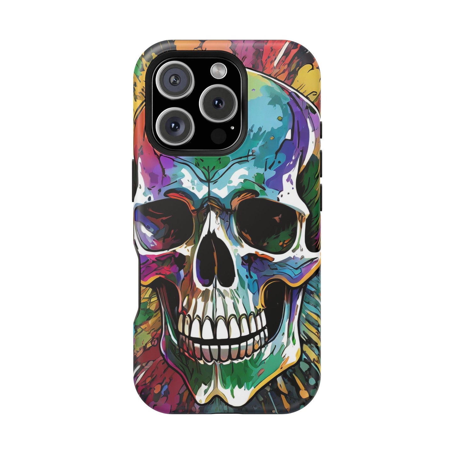 Graffiti Skull - MagSafe iPhone Tough Case