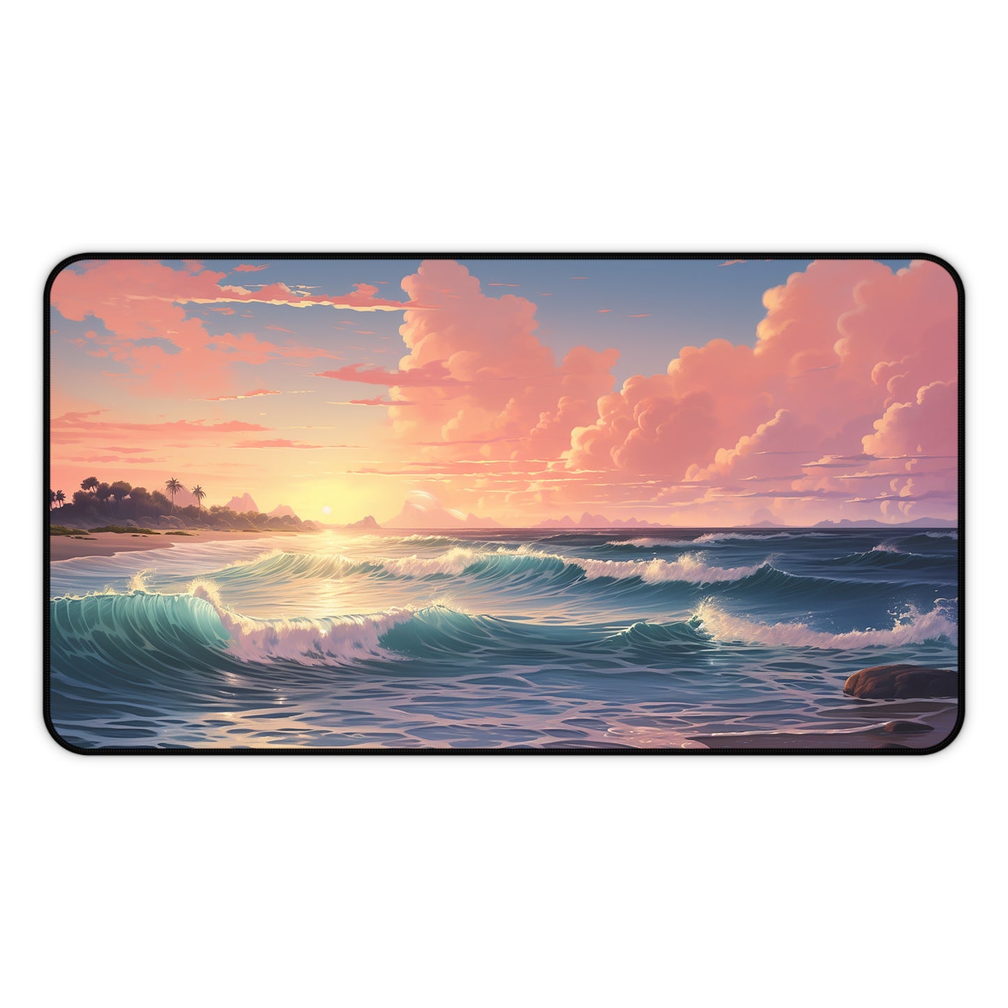 Ocean Sunrise - Large Desk Mat