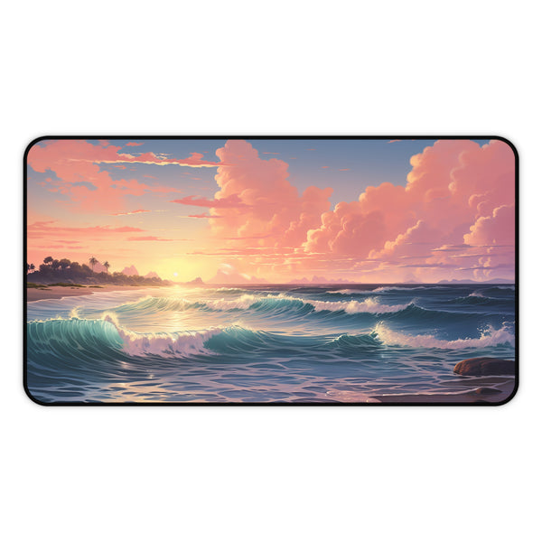 Ocean Sunrise - Large Desk Mat