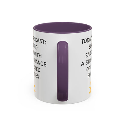 Today's Forecast Scattered Sarcasm 11oz 15oz Mug