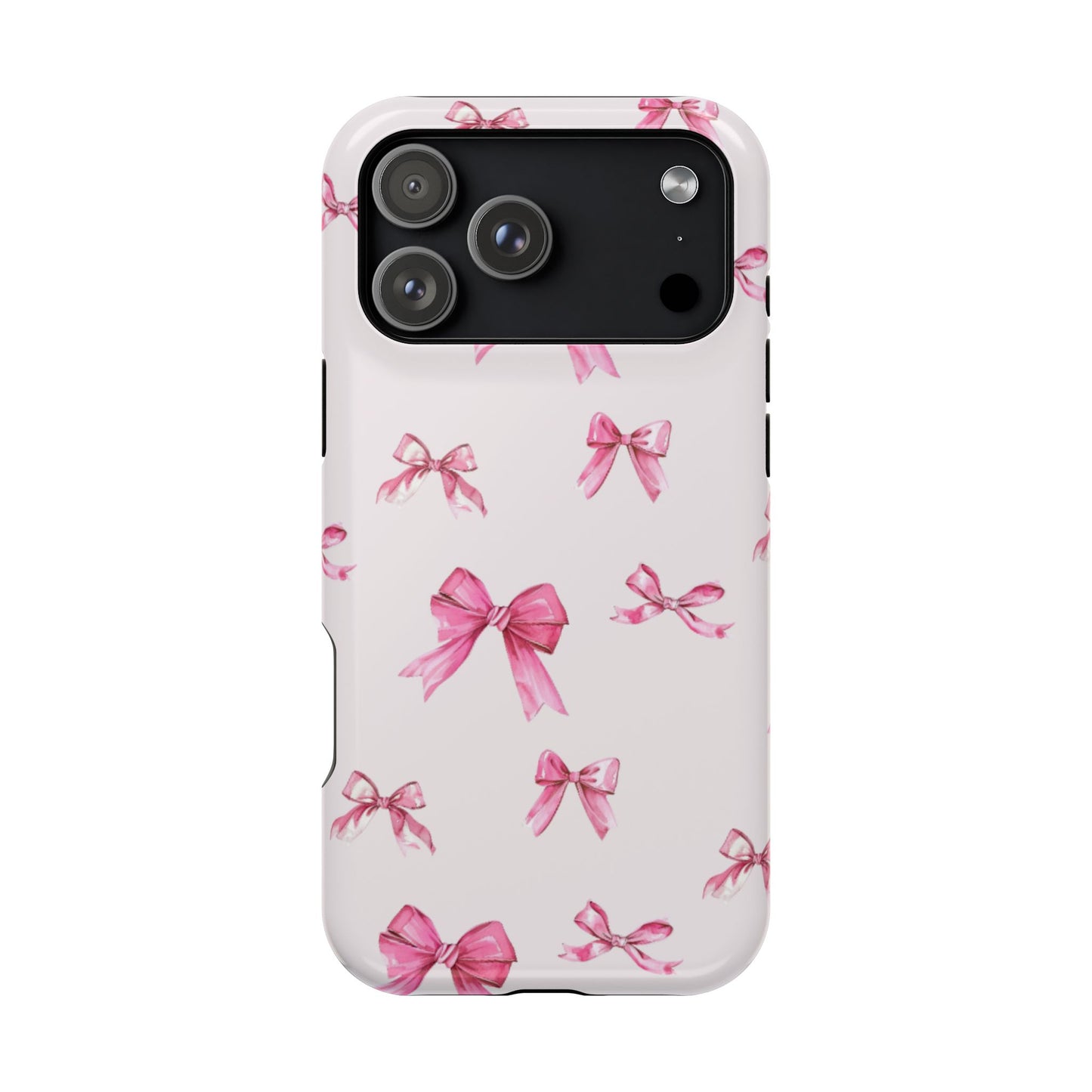 Coquette Pink Bow MagSafe iPhone Case