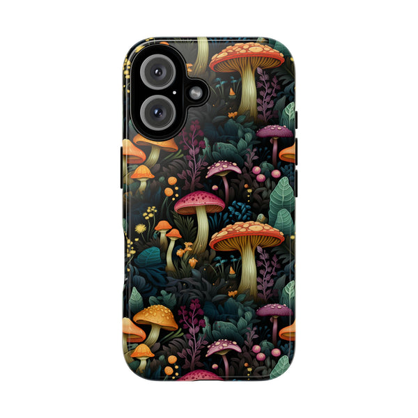 Mushroom Forest Colorful Fungi Phone Case