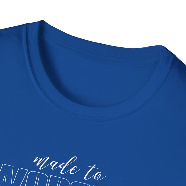 Made to Worship TShirt Unisex Softstyle T-Shirt Christian TShirt