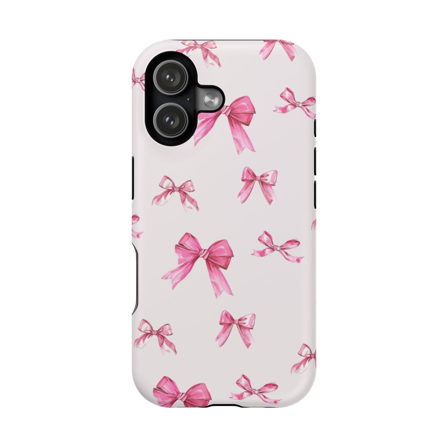 Coquette Pink Bow MagSafe iPhone Case